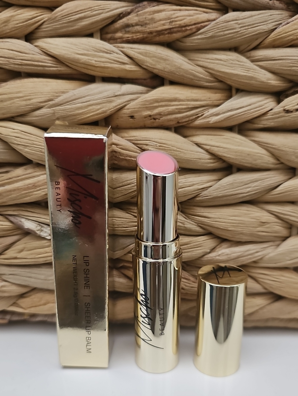 Mischo Beauty Sheer Pink Lip Shine Balm